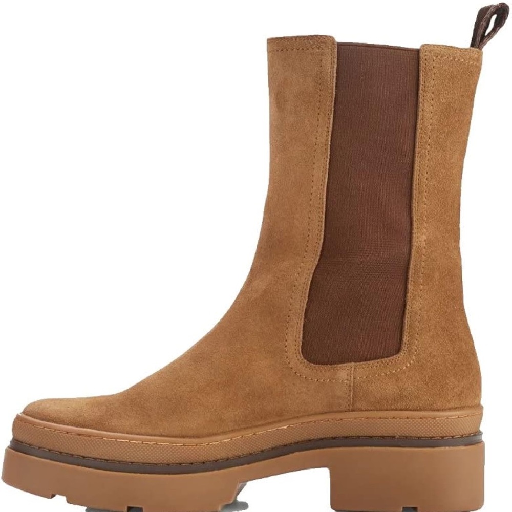 Frye Brown Suede Ankle Booties